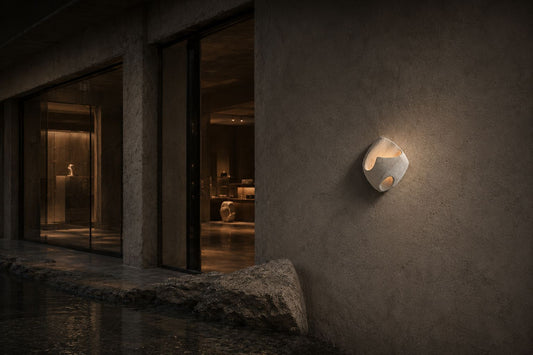 Wabi Sabi Stone Wall Light
