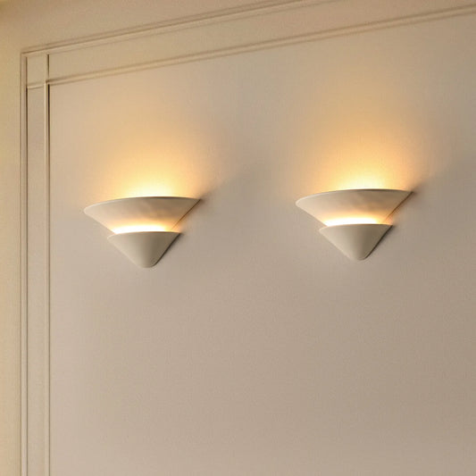 French Wabi Sabi Gypsum Wall Light