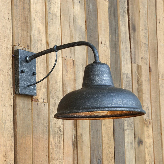 American Vintage Iron Barn Wall Lamp